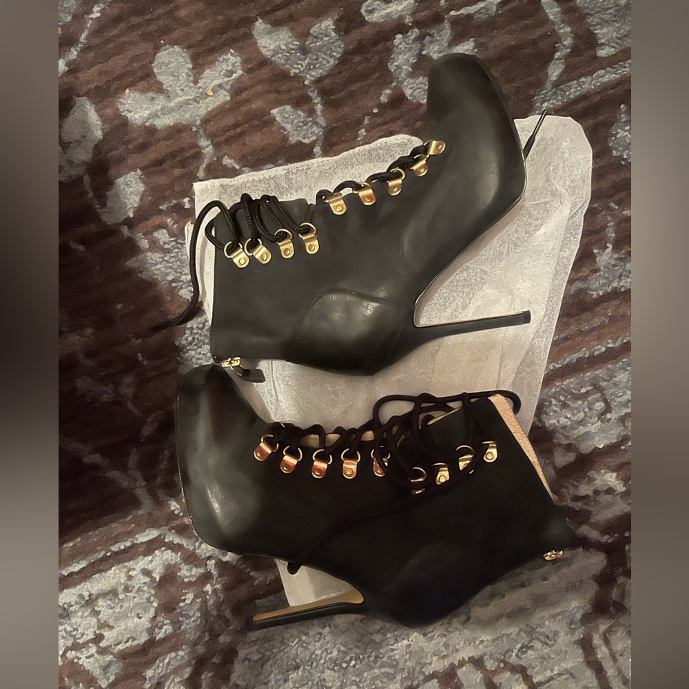 Black Leather Boots
